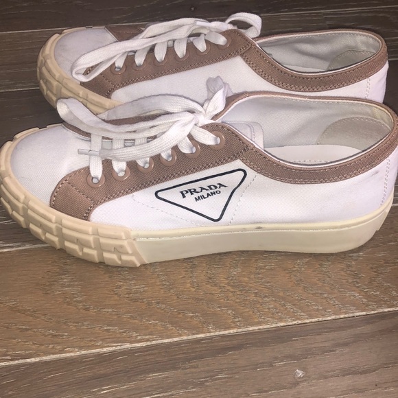 Shoes - Prada platform sneakers